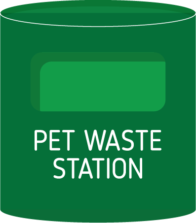 Pet Waste Station Installation