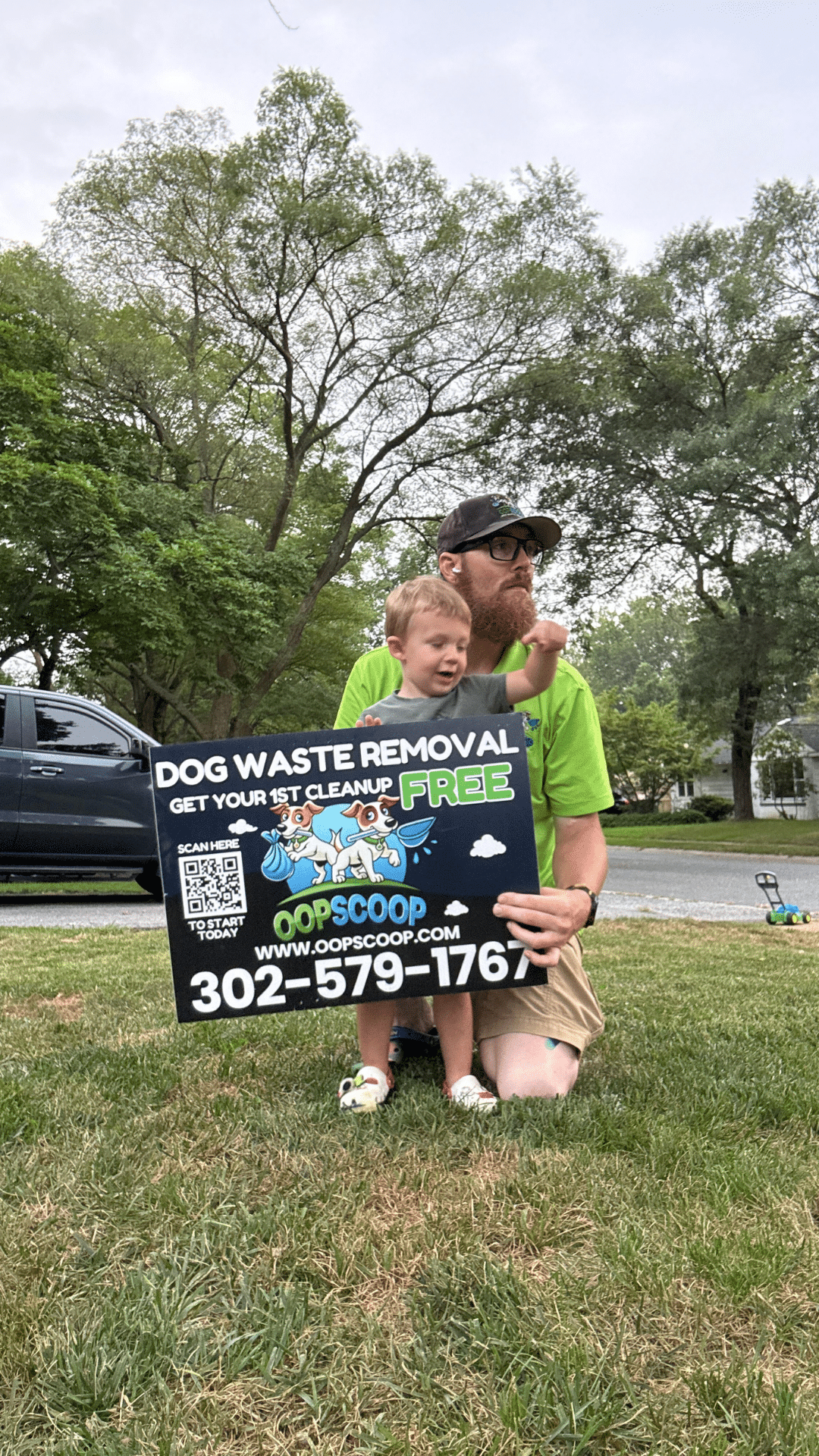 Jessee Beardsley, owner of Oop Scoop, provides professional pet waste removal services and pooper scooper services across Delaware, Maryland, and Pennsylvania. Based in Newark, Delaware, we offer reliable dog poop cleanup, ensuring clean yards and hassle-free pet waste management for residential and commercial properties. Our trusted pooper scooper company services the tri-state area and beyond, keeping outdoor spaces fresh and sanitary all year long