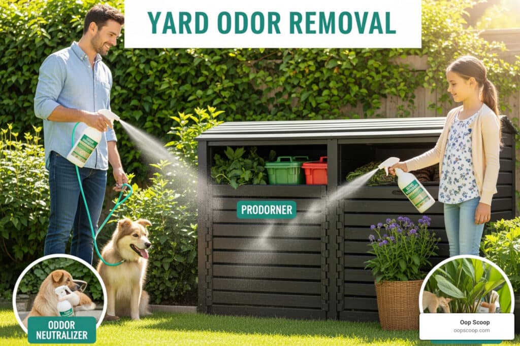 yard odor removal